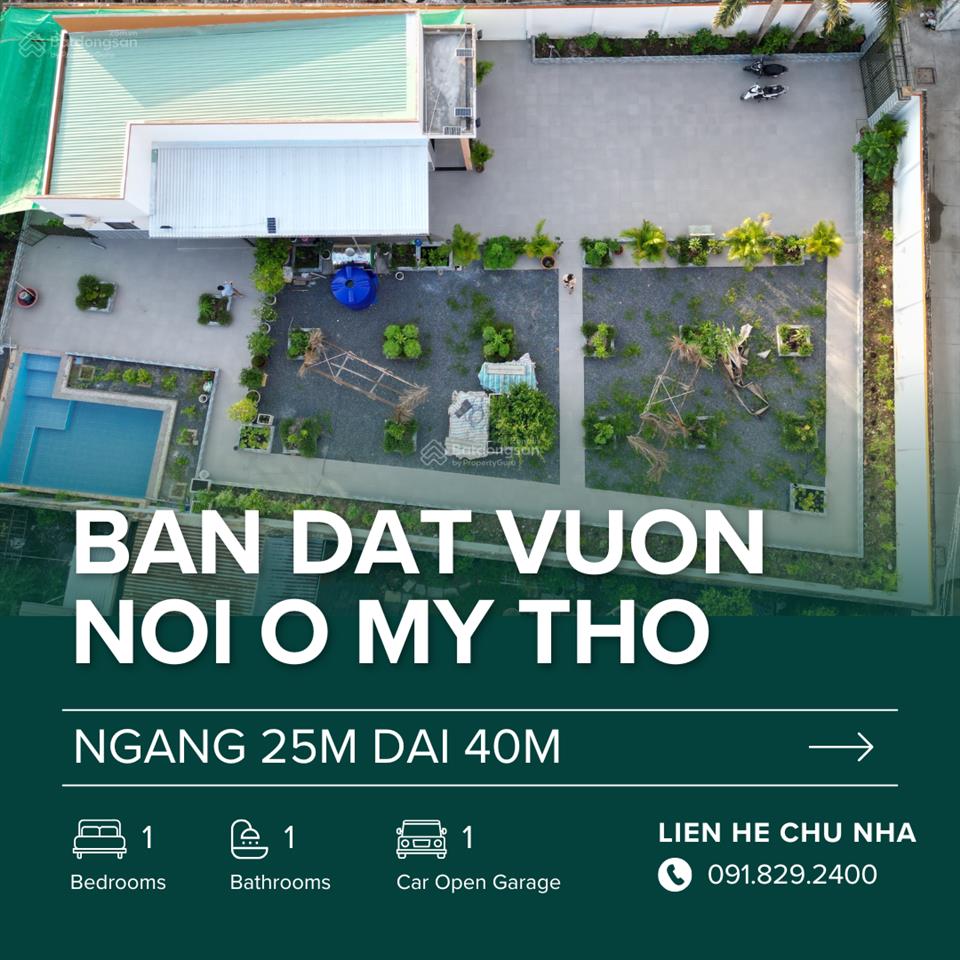 15m từ đường ấp bắc  p10. 25m mặt tiền hẻm xe hơi. 1000m2 đất