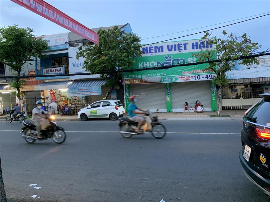 5m mặt tiền đường đinh bộ lĩnh, phường 3 cũ
