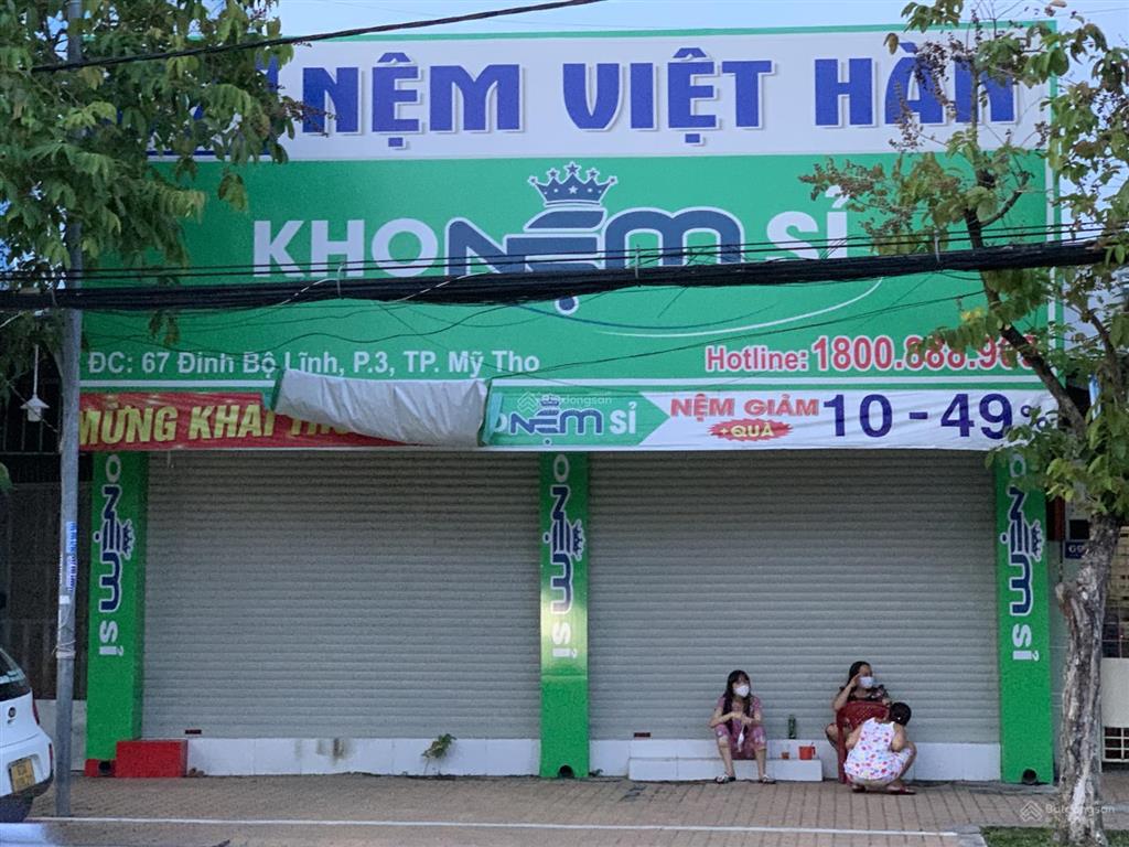 5m mặt tiền đường đinh bộ lĩnh, phường 3 cũ