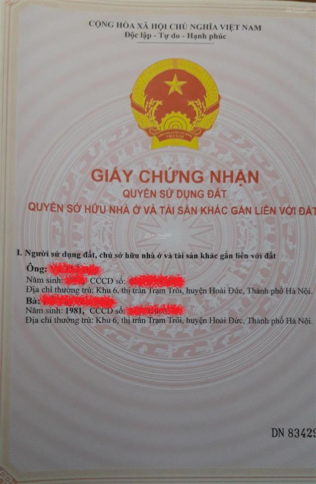 Bán đất ở giáp hồ tân xã, hòa lạc