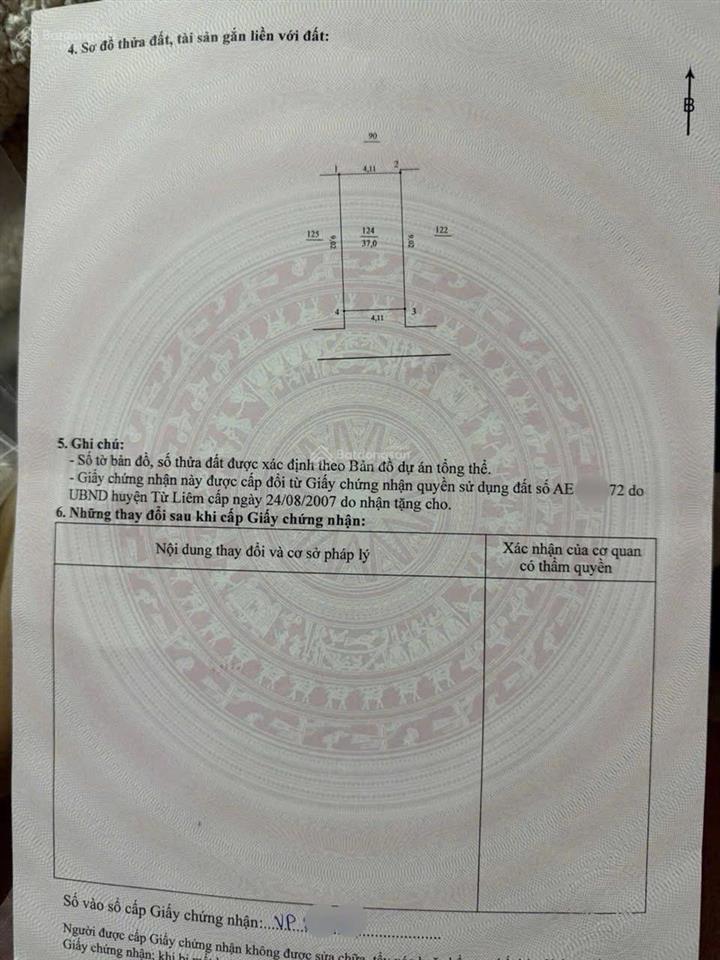 Bán nhà phân lô cán bộ trần cung, hoàng quốc việt, nghĩa đô, ô tô vào nhà 37m x 5 tầng 5pn 13,9 tỷ
