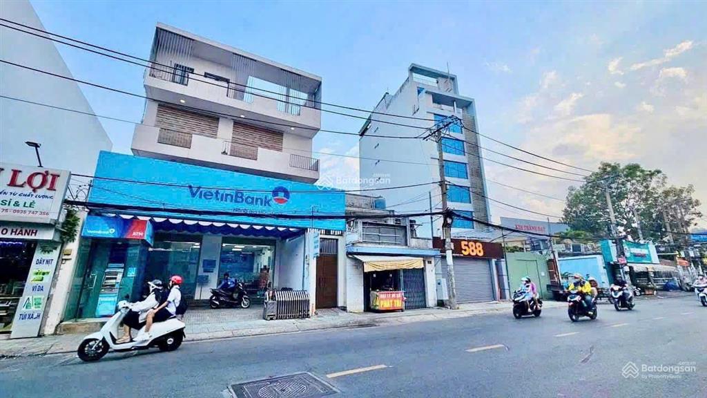 Bán nhà mt quang trung, gò vấp  11,3x19,3m  cn 211m  5 tầng  hđ 200tr/th  chỉ 25 tỷ