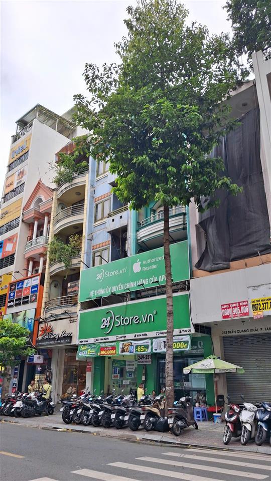 Hiếm  bán gấp mt lý tự trọng, q1  4,2x17m  4 tầng  hđ 120tr/th  chỉ 25 tỷ