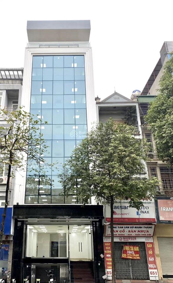 Building 8 tầng thang máydòng tiền 100tr/th. mặt phố nguyễn khang81m2giá 50 tỷ.