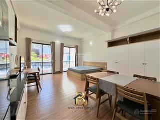 Chính chủ cho thuê căn hộ dịch vụ mới xây sát ueh đầy đủ nội thất, thang máy, bảo vệ