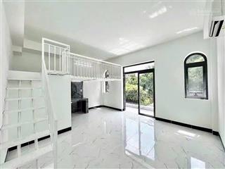 Cho thuê căn hộ gác ban công giá tốt mới 100% ngay hoàng văn thụ