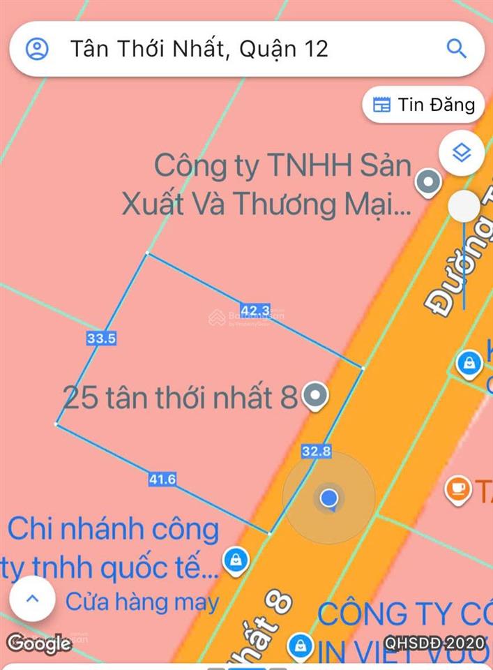 Nhà xưởng tân thới nhất q12 (1.345m2)  dòng tiền 130 triệu  114 tỷ