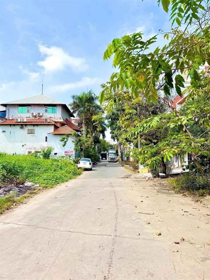 Đất biệt thự 542m2 (20 x 27m) góc 2 mặt tiền khu thạnh xuân q12  34,9 tỷ