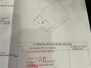 Bán nhà đẹp dân xây  lô góc  trâu quỳ, gia lâm