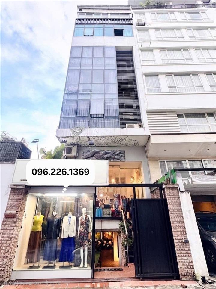 Gia nhập cộng đồng tinh hoa quảng an  tòa nhà 8 tầng view hồ tây  dt 116m mặt tiền 6m