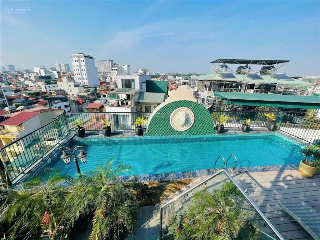 Vip ba đình, khách sạn 4 sao, ngõ to như phố, 290m  lô góc 4 thoáng dòng tiền 9 tỷ/năm