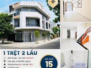 Căn góc cho thuê nhà 3 tầng đường lê quang định, vũng tàu  chỉ 15 triệu/tháng