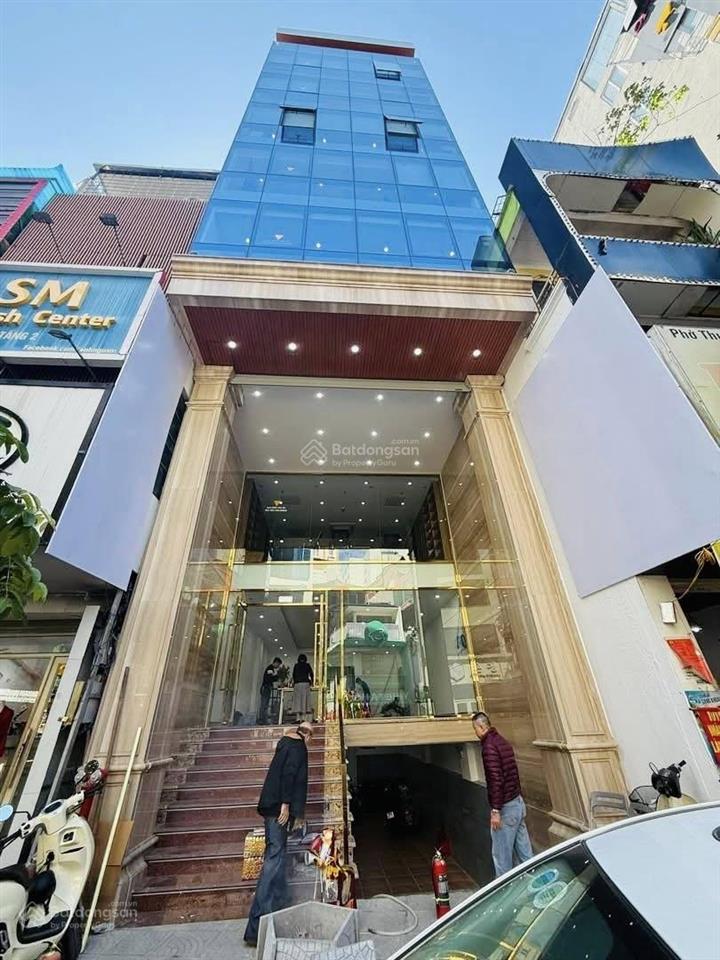 Giảm giá chào còn 99 tỷ mặt phố chùa láng tòa building 9 tầng dòng tiền hơn 3 tỷ/năm
