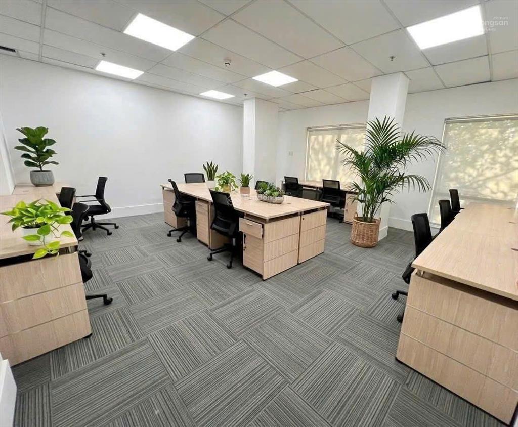 Văn phòng quận 1  mặt tiền nguyễn trãi  nguyễn cư trinh  đầy đủ nội thất