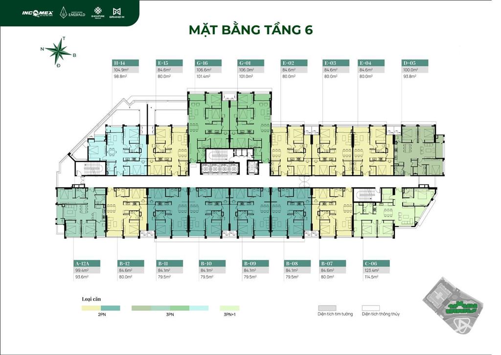 Northern emerald long biên  căn hộ duplex 185m2 view sông hồng đối diện aeon mall long biên