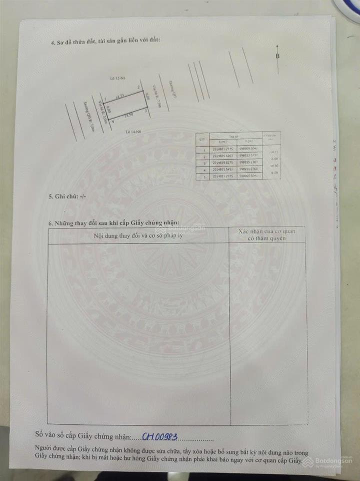 Bán đất nền tại an lư, thủy nguyên, hải phòng, giá ưu đãi 4,5 tỷ, 87m2