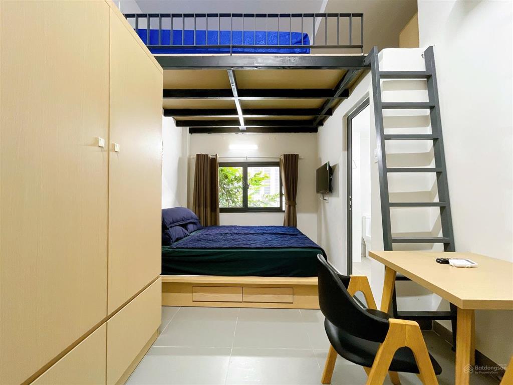 Căn hộ duplex rộng 35m2 giá chỉ 5,5 triệu gần đại học tài chính marketing, cầu kênh tẻ, kcx