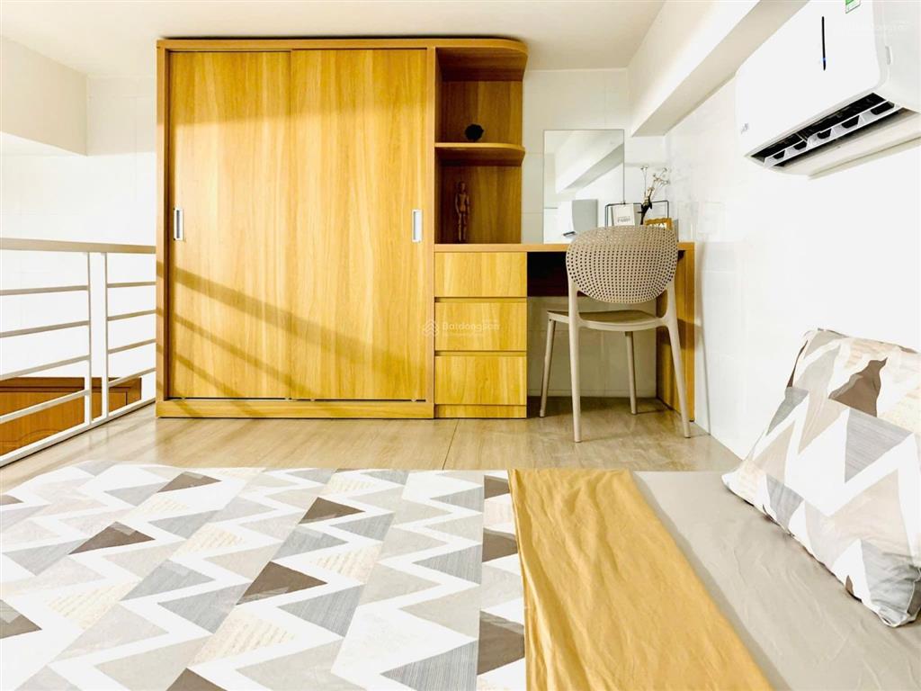 Căn hộ duplex rộng 35m2 giá chỉ 5,5 triệu gần đại học tài chính marketing, cầu kênh tẻ, kcx