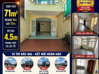 Bán nhà mặt tiền đường nam hòa ( đinh củng viên ) phước long a quận 9. ôtô thông tứ tung. giá 7 tỷ.
