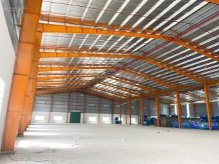 Cho thuê kho xưởng mới tại đức hòa, long an 3000m2 giá rẻ 60k/m2  pccc tự động