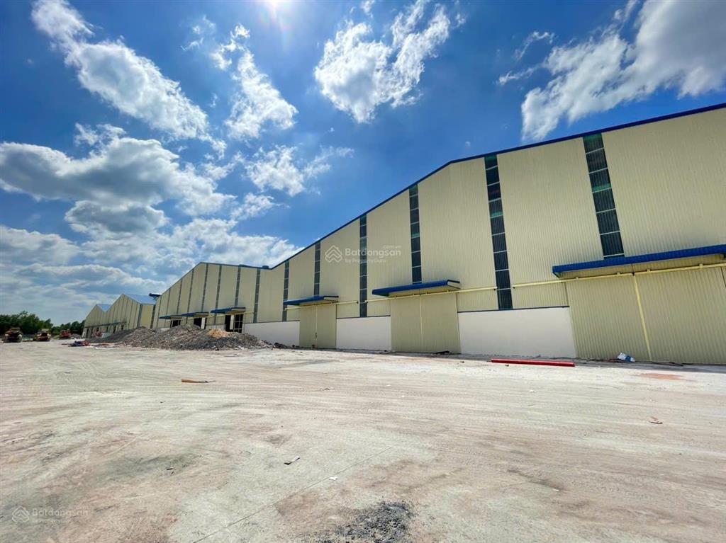 Cho thuê kho xưởng tại bến lức, long an 3000m2  giá rẻ 71k/m2/th  pccc nghiệm thu