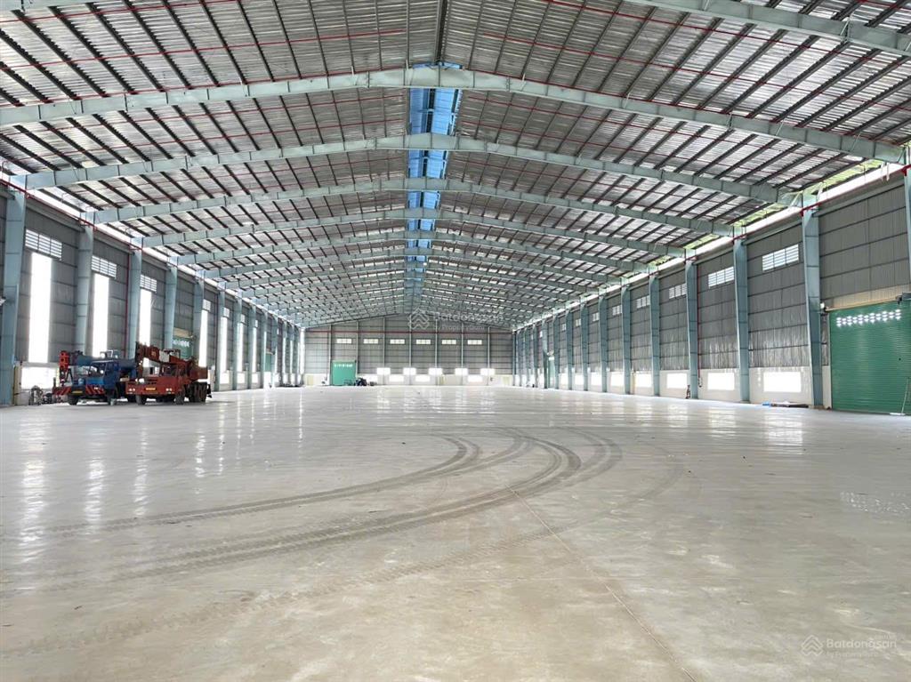 Cho thuê kho xưởng 4800m2 tại nhị thành thủ thừa long an. giá tham khảo tốt trong khu vực 50k/m2