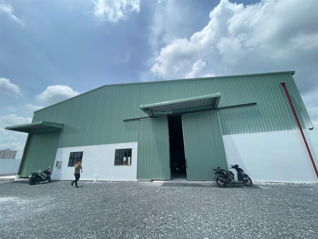 Cho thuê kho xưởng mới tại thạnh hóa, long an giá rẻ 40.000đ/m2