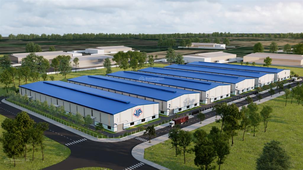 Cho thuê cụm 6 nhà xưởng mới đẹp  kcn đức hòa đông, tây ninh