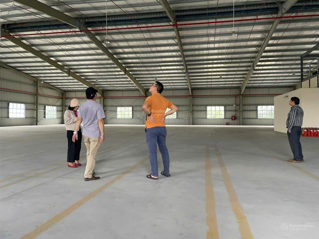 Cho thuê xưởng 3 tầng hiện đại 5.100m² tại kcn đức hòa, long an giấy tờ đầy đủ giá tốt xưởng mới