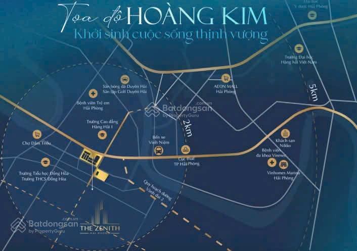  đón sóng hạ tầng vành đai 2 hải phòng  sở hữu ngay the zenith bùi viện trước khi tăng giá mạnh