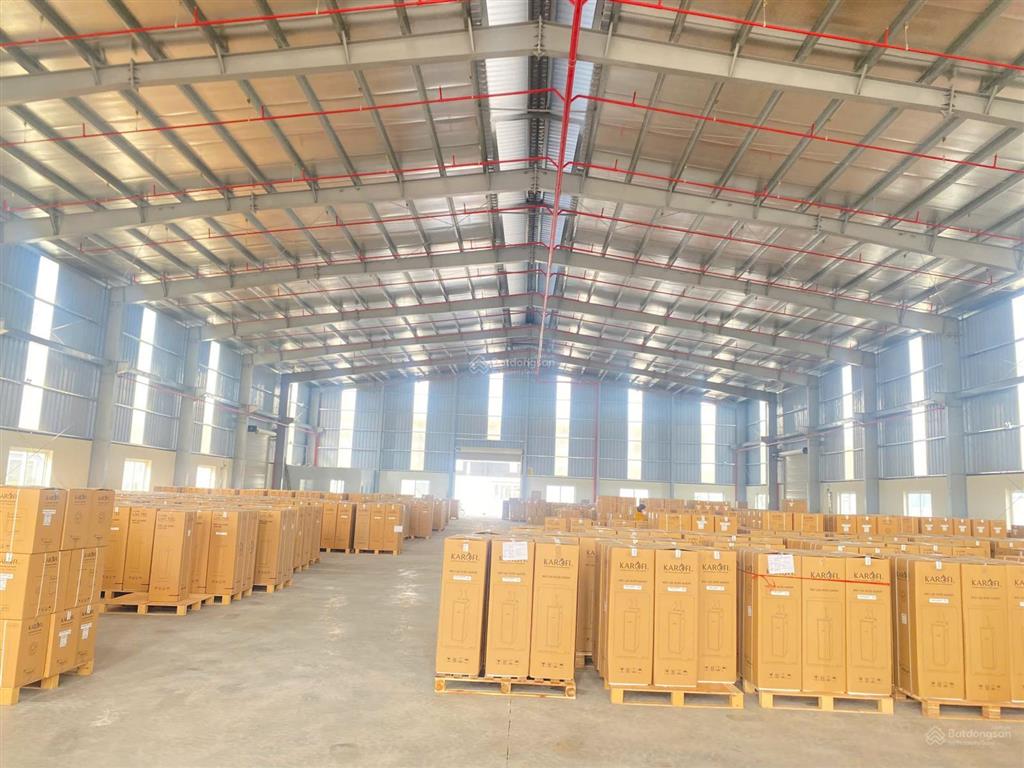 Chính chủ cho thuê gấp kho khu vực ecopark, văn giang, hưng yên, pccc. diện tích tổng 6000m2