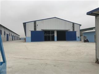 Cho thuê kho kcn nguyên khê, đông anh. dt m2