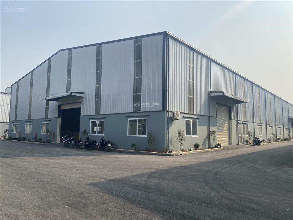 Cho thuê kho 6200m²9500m²17.000m² kcn quang minh, hà nội. pccc, dockcont