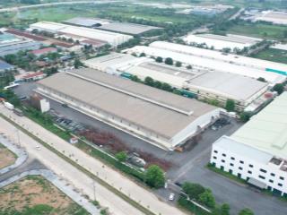 Cho thuê kho xưởng 6365m9000m kcn hà nội | dock cont | vp 3 tầng | sân bãi rộng, pccc