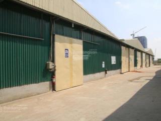 Cho thuê gấp kho 342m2 tại cầu bươu, gần viện k tân triều, cont đỗ cửa