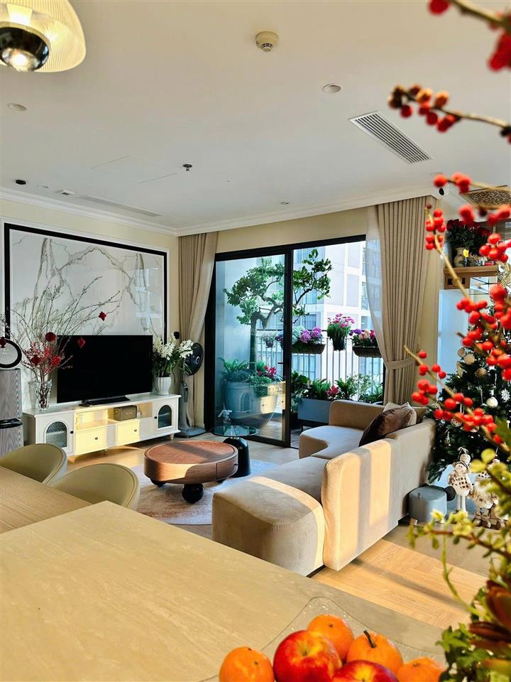 Chính chủ bán căn 3n góc toà mới n01a k35 tân mai full đồ tầng trung đẹp giá 7,8 tỷ.  0828 101 ***