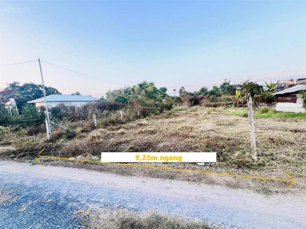 Bán đất 382m² có sẵn 200m² thổ cư ngang 9m giá 1,9 tỷ tại đường số 698 xã thái mỹ