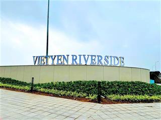 Bán đất biệt thự view sông dự án việt yên riverside, giá 48,8 triệu / m2, 305.2 m2