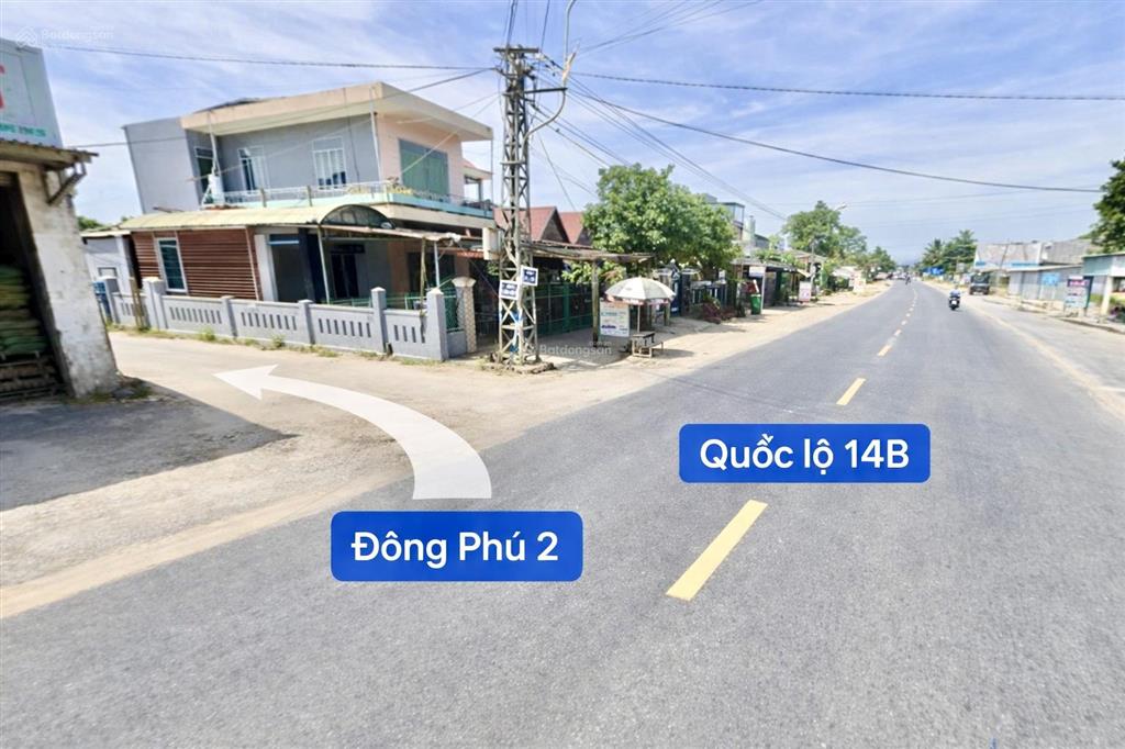 Cần bán lô đất 143m2 sát mặt tiền đông phú 2, ra thẳng ql14b chỉ 400m, chỉ 9xxtr