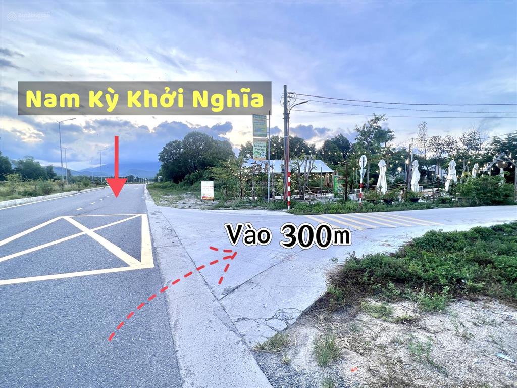 Bán đất cách nam kỳ khởi nghĩa vào chỉ 300m  đường nhựa 5m5