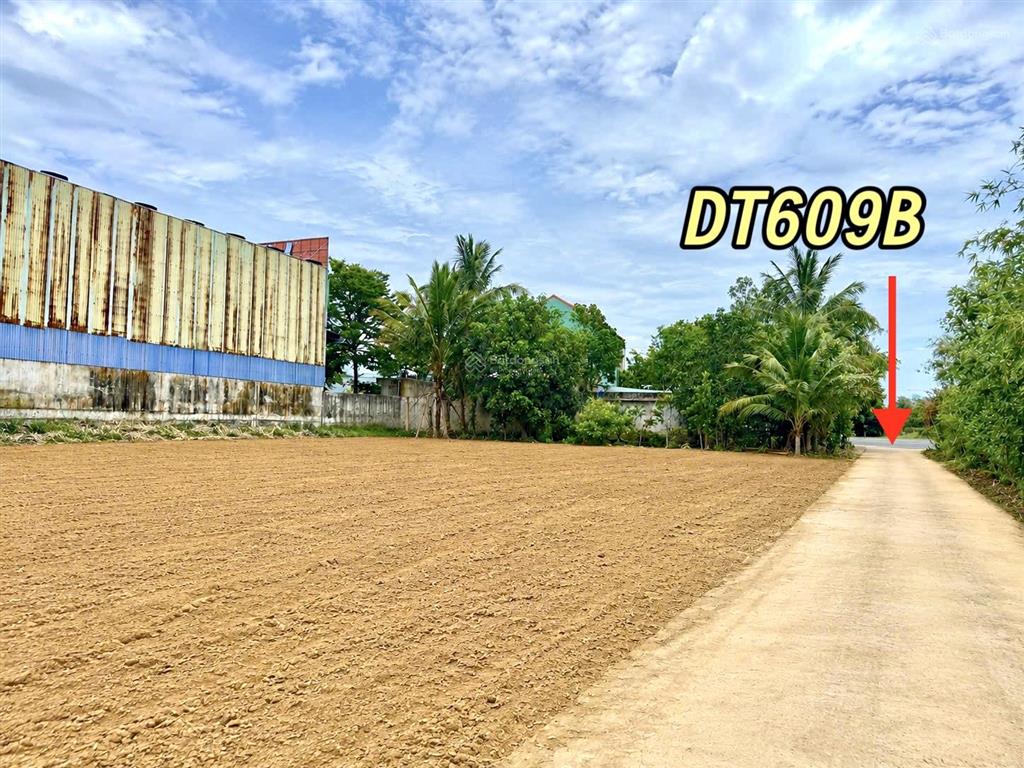 Cách dt609b chỉ 20m, đường ô tô thông  giá đầu tư f0 chỉ từ 8xxtr/nền