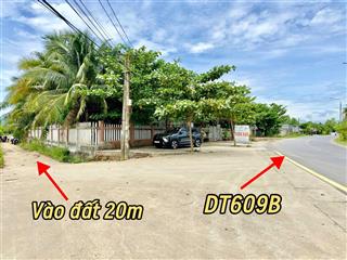 Cách dt609b chỉ 20m, đường ô tô thông  giá đầu tư f0 chỉ từ 8xxtr/nền