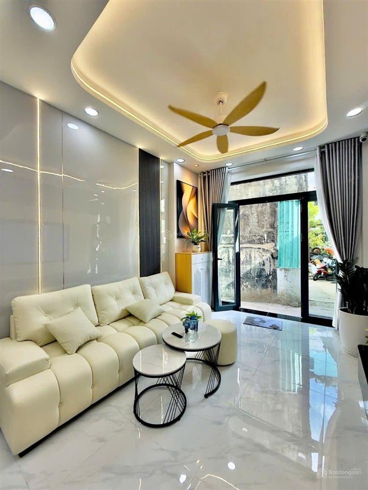 Nhà 3 tầng 55m2 3pn  full nội thất cao cấp  hoàng hoa thám 3 bước ra xe hơi  p. 5  bình thạnh
