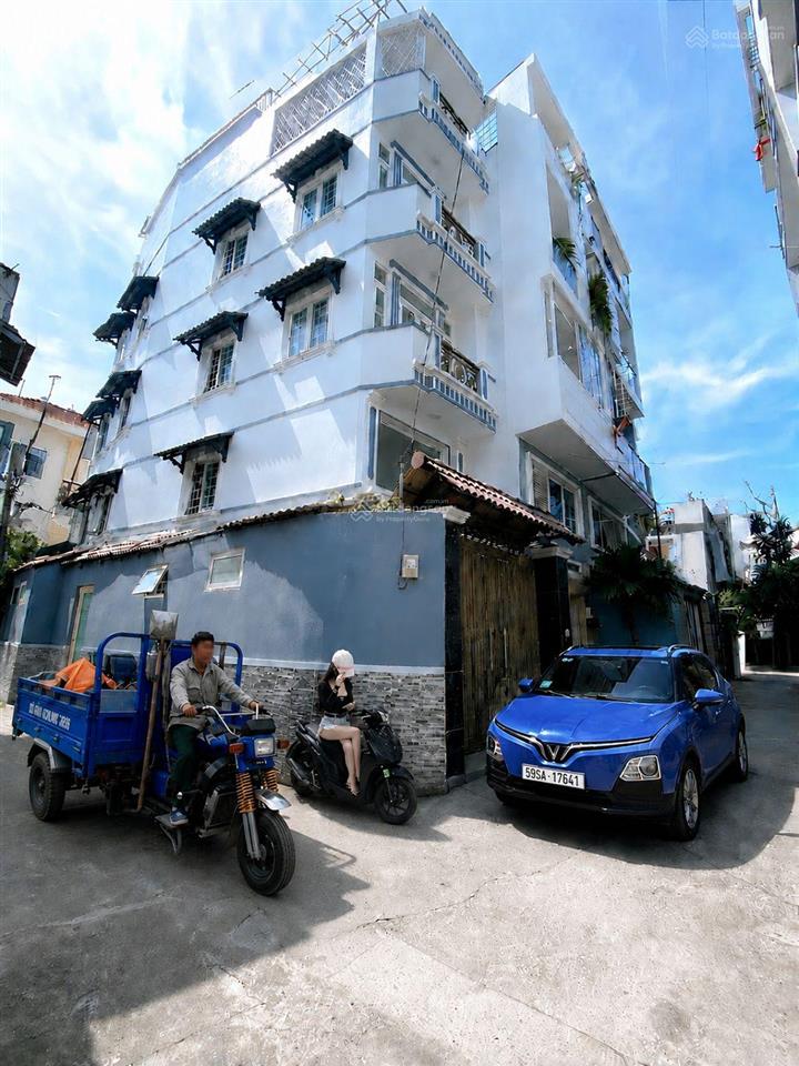 Hẻm xe hơi thông nguyễn văn đậu  4 tầng (4pn 5wc)  50m2  chợ cây quéo, bình thạnh  hoàn công đủ