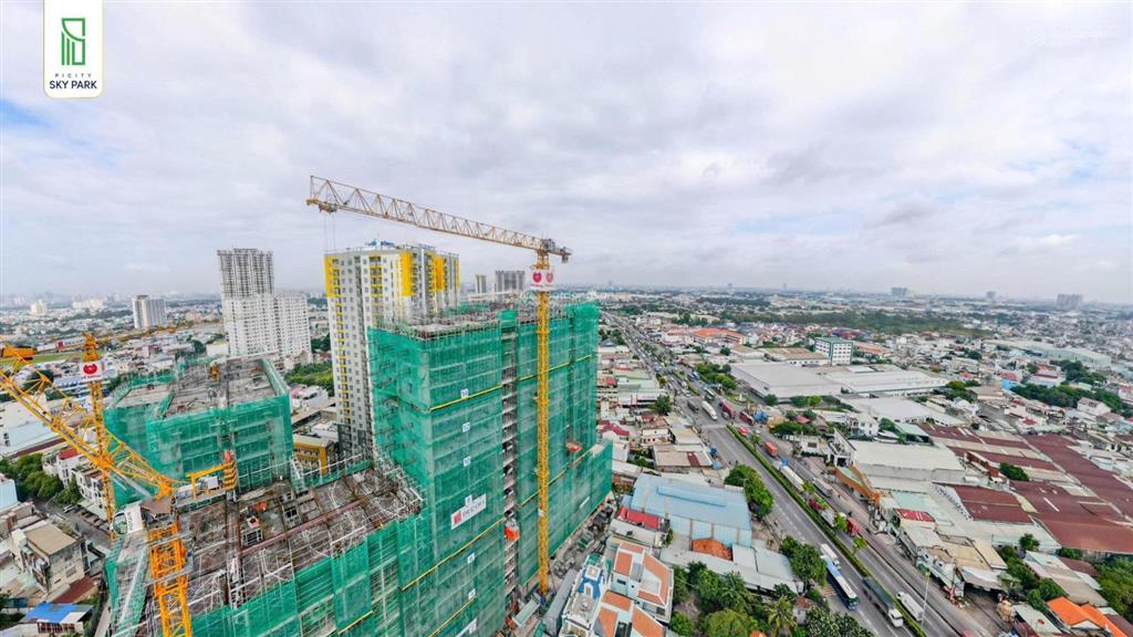 Bán căn hộ chung cư studio, đẹp tại picity sky park, 1,39 tỷ, 31m2, dĩ an, bình dương