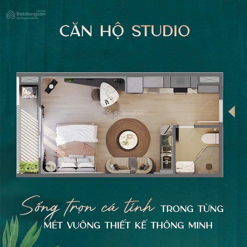 Bán căn hộ chung cư studio, đẹp tại picity sky park, 1,39 tỷ, 31m2, dĩ an, bình dương