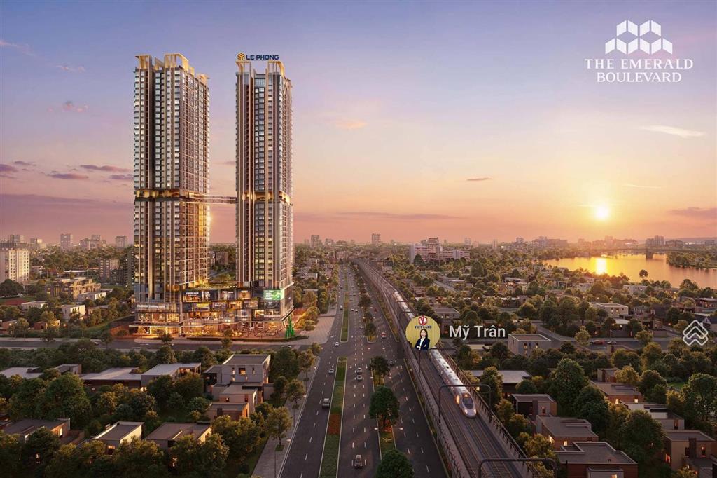Bán căn góc 2pn 2wc the emerald boulevard giá 4,05 tỷ, thanh toán 50% trong 3 năm