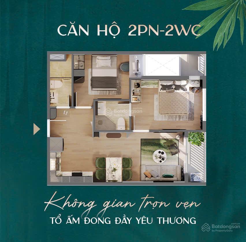Bán ch 2pn, 1wc, 60m2, tại skyzen, bình đường, dĩ an, bình dương, 2,65 tỷ, view đẹp