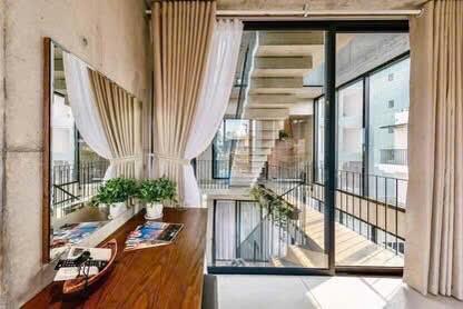Tòa village 4 tầng sát biển dòng tiền 40tr/thang có hồ bơi tuyệt đẹp