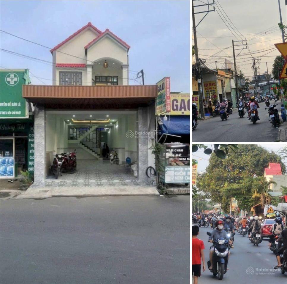6tỷ250.bán nhà mặt tiền tân đông hiệp tphcm gần ngã tư chiêu liêu 500m khu dân cư đông,